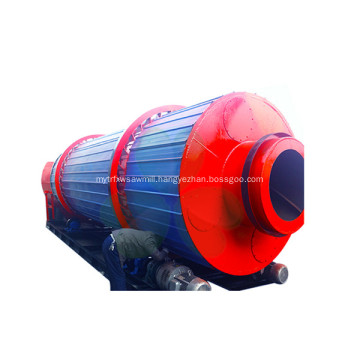 Wood Sawdust Three Cylinder Rotary Drum Dryer